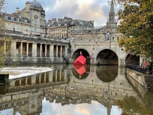 Sinking House, Bath, October 2021. Photograph Marion Bowman.