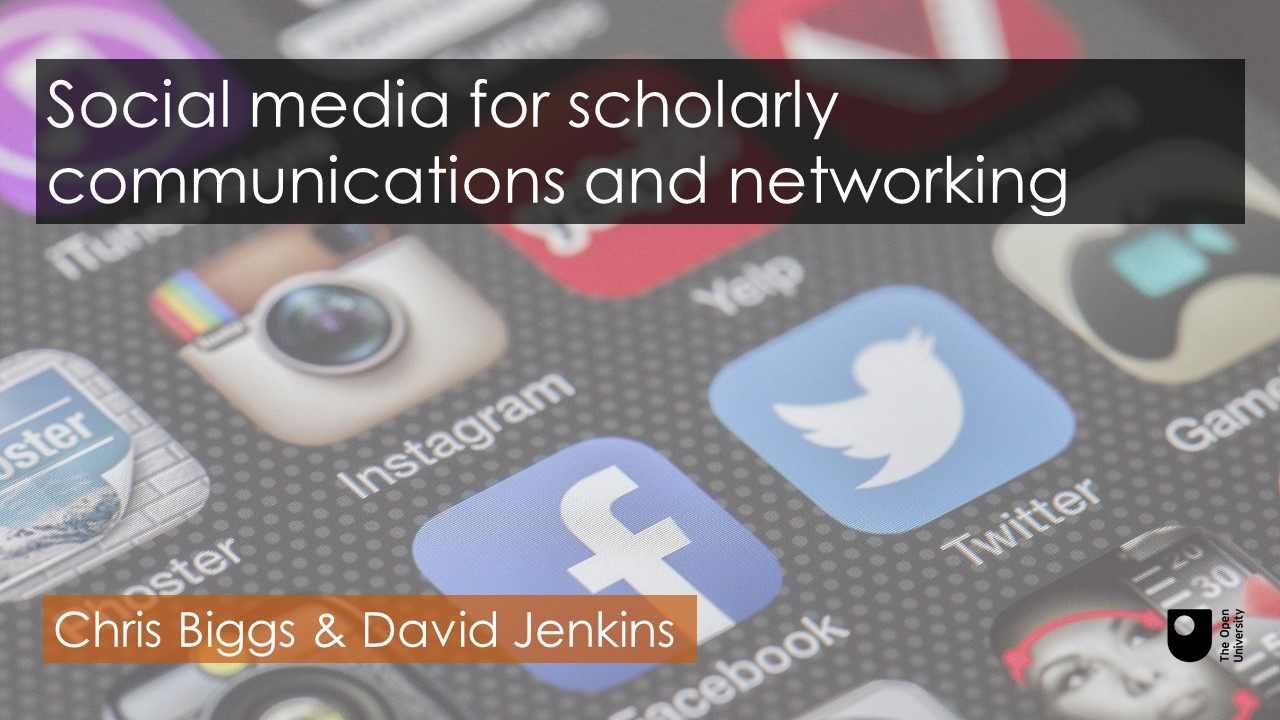Social media for scholarly communications and networking-January 2017