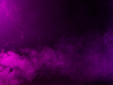 FCRG logo-abstract pink and purple textured background