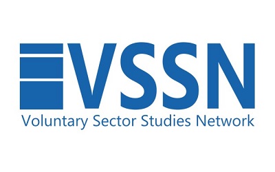 This photo shows the blue VSSN logo on a white background