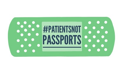 Patients not Passports logo