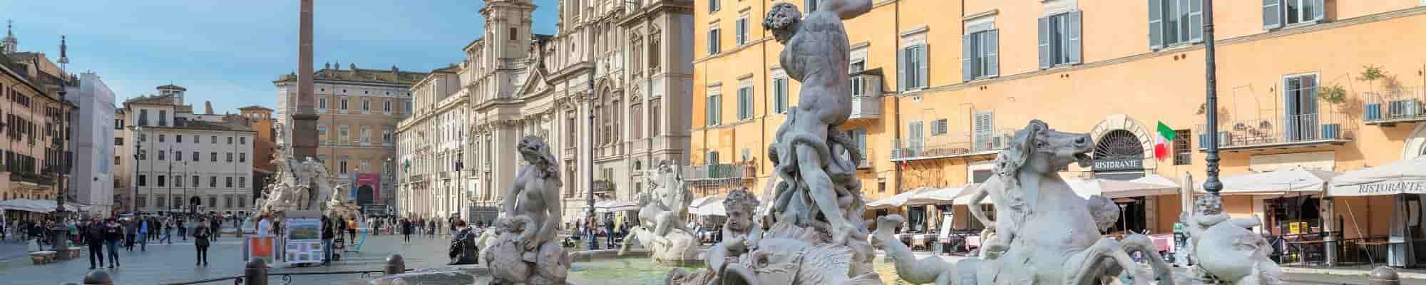 Italian piazza