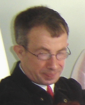 A colour head and shoulders of Bill Roberts