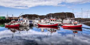 Icelandic fishing boats image
