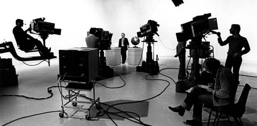 Filming of an OU Programme