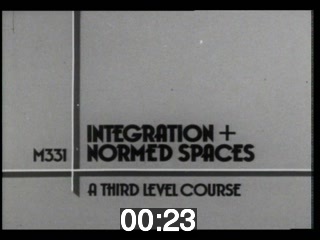 clicking on this image will launch a new video player window playing at this point (ie 23 seconds) from the start of the video