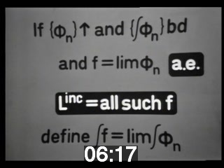 clicking on this image will launch a new video player window playing at this point (ie 6 minutes and 17 seconds) from the start of the video