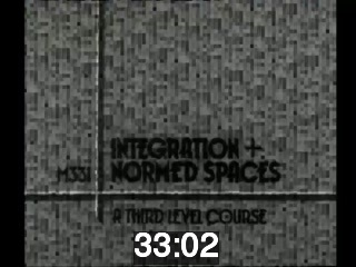 clicking on this image will launch a new video player window playing at this point (ie 33 minutes and 2 seconds) from the start of the video