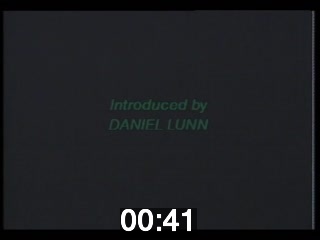 clicking on this image will launch a new video player window playing at this point (ie 41 seconds) from the start of the video
