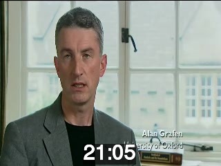 clicking on this image will launch a new video player window playing at this point (ie 21 minutes and 5 seconds) from the start of the video