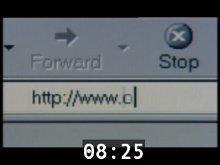 clicking on this image will launch a new video player window playing at this point (ie 8 minutes and 25 seconds) from the start of the video