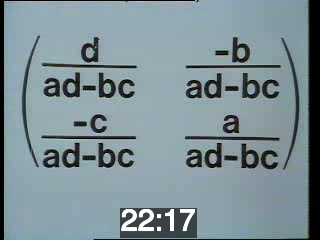 clicking on this image will launch a new video player window playing at this point (ie 22 minutes and 17 seconds) from the start of the video