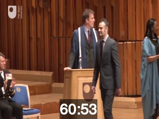 clicking on this image will launch a new video player window playing at this point (ie 60 minutes and 53 seconds) from the start of the video