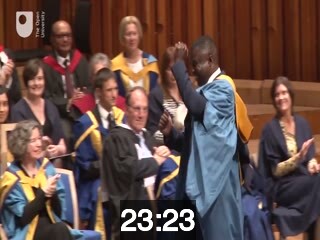 clicking on this image will launch a new video player window playing at this point (ie 23 minutes and 23 seconds) from the start of the video