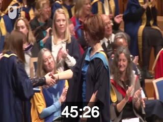 clicking on this image will launch a new video player window playing at this point (ie 45 minutes and 26 seconds) from the start of the video