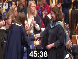 clicking on this image will launch a new video player window playing at this point (ie 45 minutes and 38 seconds) from the start of the video