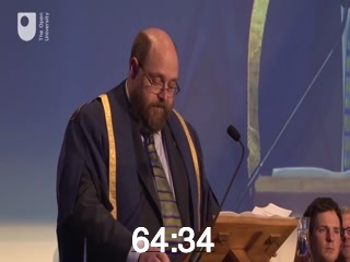 clicking on this image will launch a new video player window playing at this point (ie 64 minutes and 34 seconds) from the start of the video