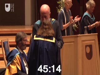 clicking on this image will launch a new video player window playing at this point (ie 45 minutes and 14 seconds) from the start of the video