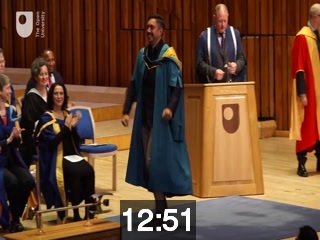 clicking on this image will launch a new video player window playing at this point (ie 12 minutes and 51 seconds) from the start of the video