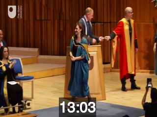 clicking on this image will launch a new video player window playing at this point (ie 13 minutes and 3 seconds) from the start of the video