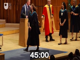 clicking on this image will launch a new video player window playing at this point (ie 45 minutes and 0 second) from the start of the video