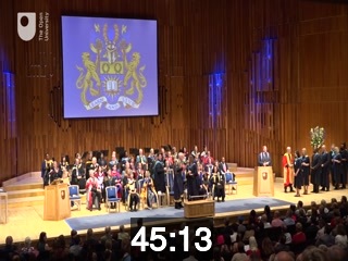 clicking on this image will launch a new video player window playing at this point (ie 45 minutes and 13 seconds) from the start of the video