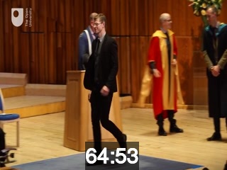 clicking on this image will launch a new video player window playing at this point (ie 64 minutes and 53 seconds) from the start of the video