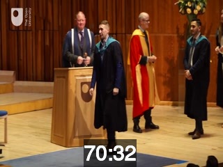 clicking on this image will launch a new video player window playing at this point (ie 70 minutes and 32 seconds) from the start of the video