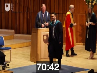clicking on this image will launch a new video player window playing at this point (ie 70 minutes and 42 seconds) from the start of the video