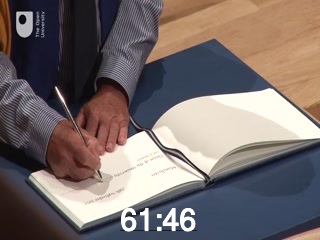clicking on this image will launch a new video player window playing at this point (ie 61 minutes and 46 seconds) from the start of the video