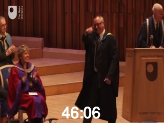 clicking on this image will launch a new video player window playing at this point (ie 46 minutes and 6 seconds) from the start of the video
