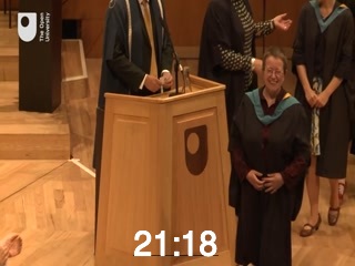 clicking on this image will launch a new video player window playing at this point (ie 21 minutes and 18 seconds) from the start of the video