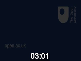 clicking on this image will launch a new video player window playing at this point (ie 3 minutes and 1 second) from the start of the video