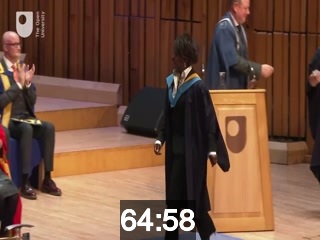 clicking on this image will launch a new video player window playing at this point (ie 64 minutes and 58 seconds) from the start of the video