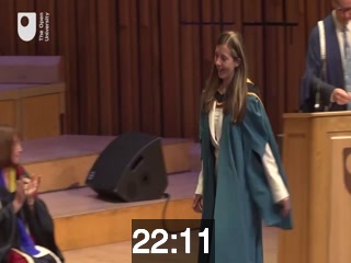 clicking on this image will launch a new video player window playing at this point (ie 22 minutes and 11 seconds) from the start of the video