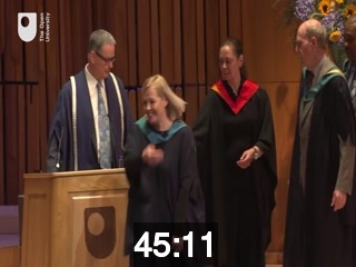 clicking on this image will launch a new video player window playing at this point (ie 45 minutes and 11 seconds) from the start of the video