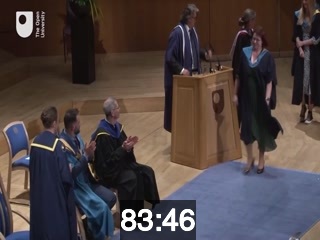 clicking on this image will launch a new video player window playing at this point (ie 83 minutes and 46 seconds) from the start of the video