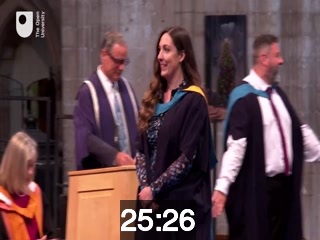 clicking on this image will launch a new video player window playing at this point (ie 25 minutes and 26 seconds) from the start of the video