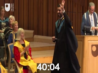 clicking on this image will launch a new video player window playing at this point (ie 40 minutes and 4 seconds) from the start of the video