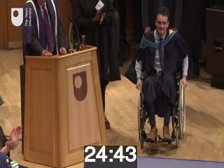clicking on this image will launch a new video player window playing at this point (ie 24 minutes and 43 seconds) from the start of the video