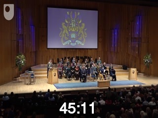 clicking on this image will launch a new video player window playing at this point (ie 45 minutes and 11 seconds) from the start of the video