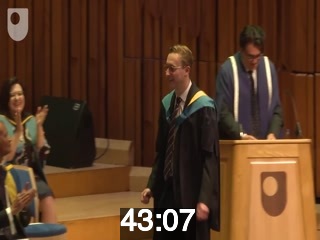 clicking on this image will launch a new video player window playing at this point (ie 43 minutes and 7 seconds) from the start of the video