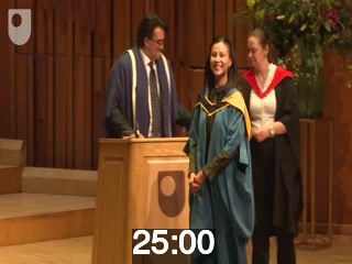 clicking on this image will launch a new video player window playing at this point (ie 25 minutes and 0 second) from the start of the video