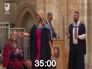 clicking on this image will launch a new video player window playing at this point (ie 35 minutes and 0 second) from the start of the video