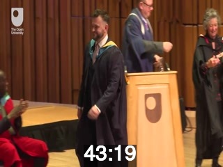 clicking on this image will launch a new video player window playing at this point (ie 43 minutes and 19 seconds) from the start of the video