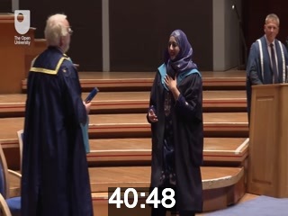 clicking on this image will launch a new video player window playing at this point (ie 40 minutes and 48 seconds) from the start of the video