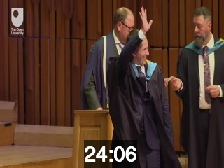 clicking on this image will launch a new video player window playing at this point (ie 24 minutes and 6 seconds) from the start of the video