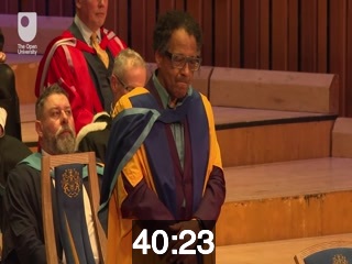 clicking on this image will launch a new video player window playing at this point (ie 40 minutes and 23 seconds) from the start of the video