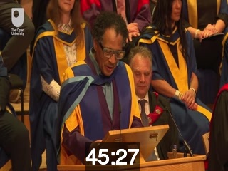 clicking on this image will launch a new video player window playing at this point (ie 45 minutes and 27 seconds) from the start of the video