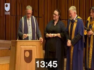 clicking on this image will launch a new video player window playing at this point (ie 13 minutes and 45 seconds) from the start of the video